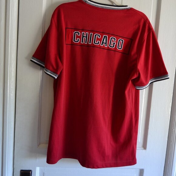 Carbon "Chicago" Embroidered Short Sleeve Jersey Tee Size Large - Picture 10 of 14